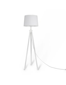 Lampada da terra Calvin bianco E27 Maytoni