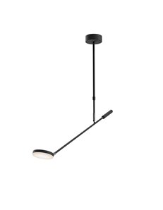 Lampada da soffitto Fad nero LED Maytoni