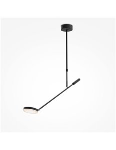 Lampada da soffitto Fad nero LED Maytoni 2