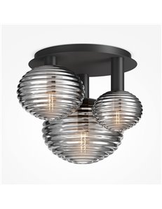 Lampada da soffitto Reels nero E14 Maytoni 2