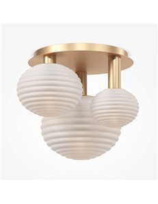 Lampada da soffitto Reels oro E14 Maytoni 2