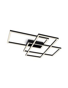 Lampada da soffitto Rida nero LED Maytoni