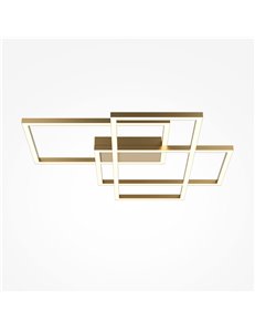 Lampada da soffitto Rida oro LED Maytoni 2