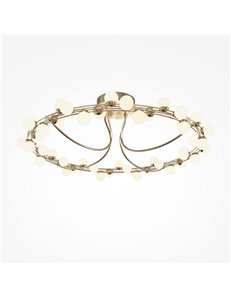 Lampada da soffitto Tessara oro LED Maytoni 2