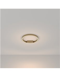 Lampada da soffitto Rim ottone LED Maytoni