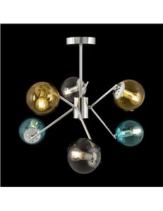 Lampadario Nancy cromo E14 Maytoni 2