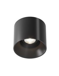 Lampada da soffitto Alfa LED nero LED Technical
