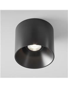 Lampada da soffitto Alfa LED nero LED Technical 2