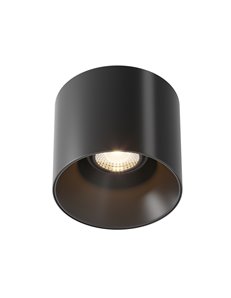 Lampada da soffitto Alfa LED nero LED Technical