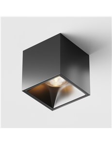 Lampada da soffitto Alfa LED nero LED Technical 2
