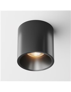 Lampada da soffitto Alfa LED nero LED Technical 2