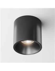 Lampada da soffitto Alfa LED nero LED Technical 2