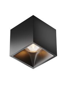 Lampada da soffitto Alfa LED nero LED Technical