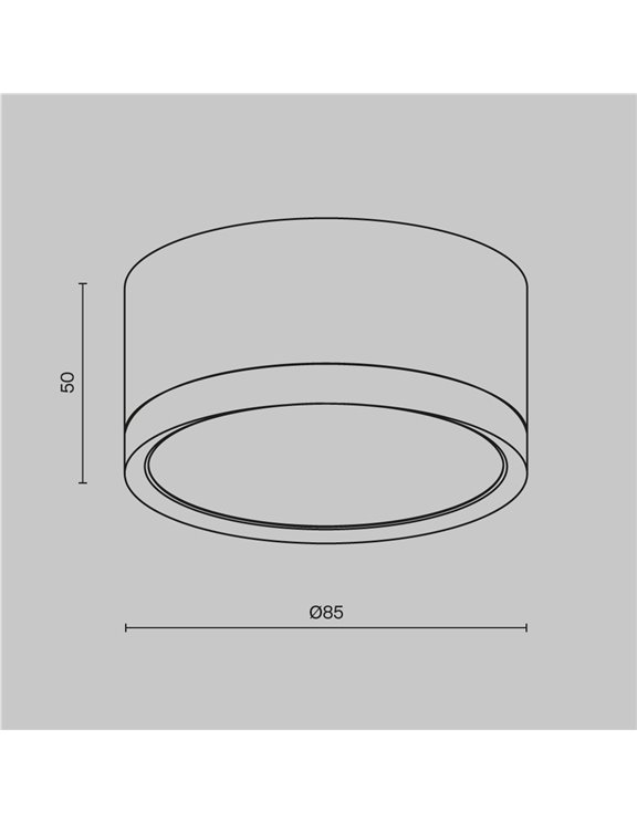 Lampada da soffitto Artisan bianco GU10 Technical