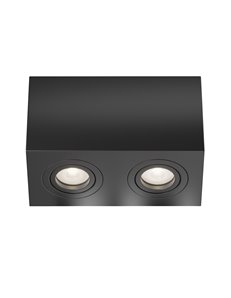 Lampada da soffitto Atom nero GU10 Technical