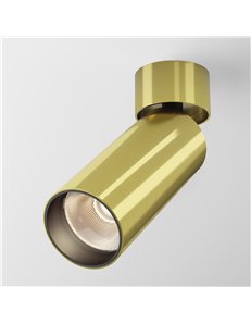 Lampada da soffitto FOCUS LED ottone LED Technical 2