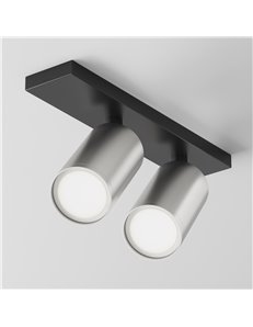 Lampada da soffitto FOCUS S nero GU10 Technical