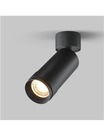 Lampada da soffitto Focus Zoom nero LED Technical