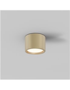 Lampada da soffitto Hydra oro opaco LED Technical 2