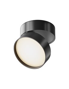 Lampada da soffitto Onda nero LED Technical