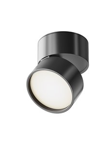Lampada da soffitto Onda nero LED Technical