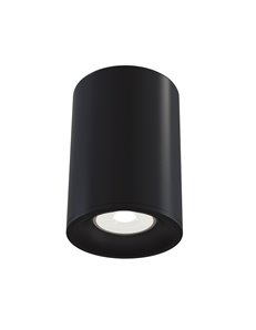 Lampada da soffitto Slim nero GU10 Technical