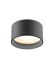 Lampada da soffitto Vega nero LED Technical 2