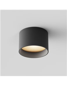 Lampada da soffitto Vega nero LED Technical 2
