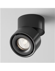 Lampada da soffitto Yin nero LED Technical 2