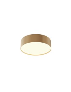 Lampada da soffitto Zon oro opaco LED Technical