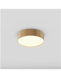Lampada da soffitto Zon oro opaco LED Technical 2