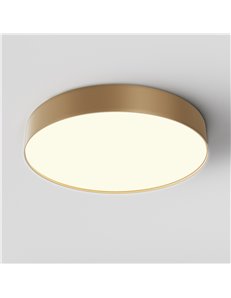 Lampada da soffitto Zon oro opaco LED Technical 2