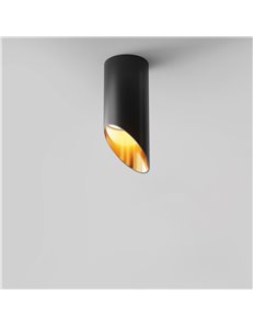 Lampada da soffitto Lipari nero GU10 Technical 2