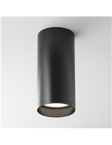 Lampada da soffitto Focus nero GU10 Technical 2