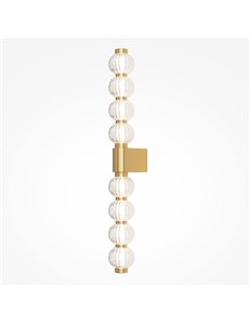 Applique lampada da parete Amulet oro LED Maytoni 2