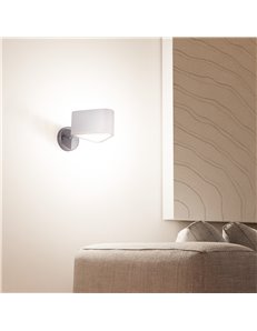 Applique lampada da parete Brianne cromo E14 Maytoni 2