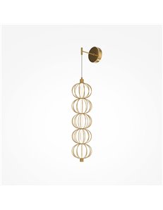 Applique lampada da parete Golden Cage oro LED Maytoni 2