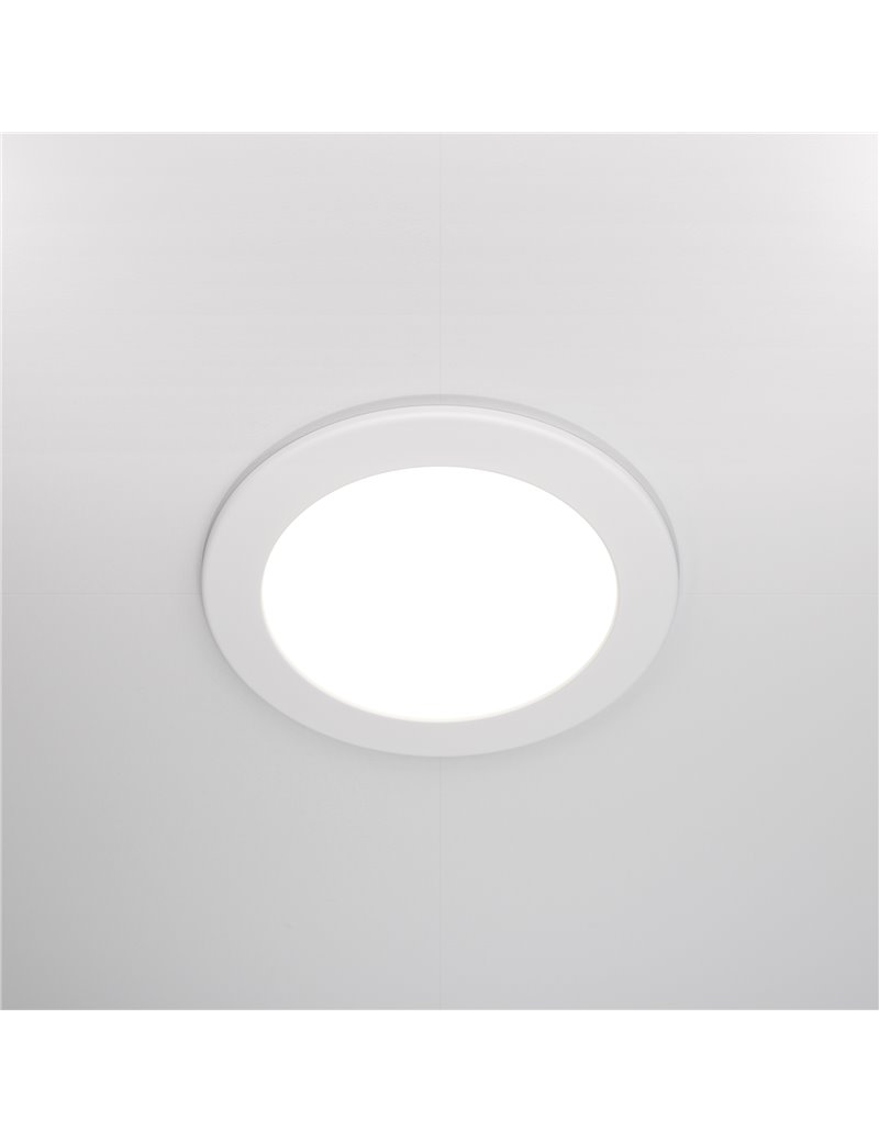 Applique lampada da parete Halo ottone LED Maytoni