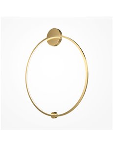 Applique lampada da parete Halo ottone LED Maytoni