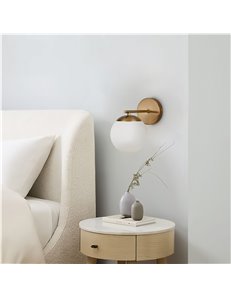 Applique lampada da parete Marble ottone E27 Maytoni 2