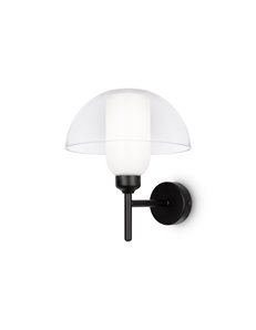 Applique lampada da parete Memory nero E14 Maytoni 2