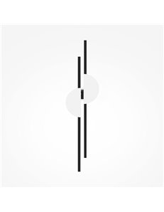 Applique lampada da parete Skyline nero LED Maytoni 2