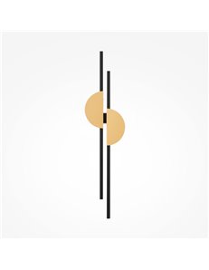 Applique lampada da parete Skyline nero LED Maytoni