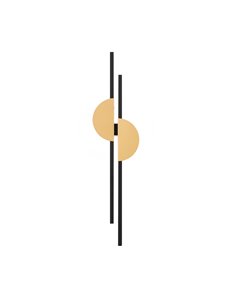 Applique lampada da parete Skyline nero LED Maytoni 2