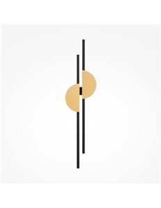 Applique lampada da parete Skyline nero LED Maytoni