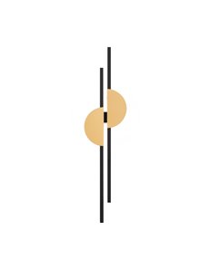 Applique lampada da parete Skyline nero LED Maytoni 2