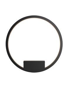 Applique lampada da parete Rim nero LED Maytoni