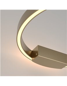Applique lampada da parete Rim ottone LED Maytoni 2