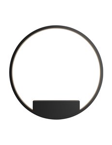 Applique lampada da parete Rim nero LED Maytoni