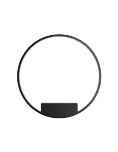 Applique lampada da parete Rim nero LED Maytoni